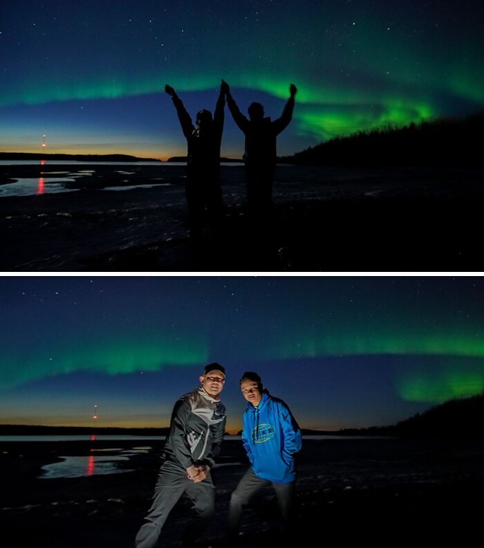 Dad And Brother Immigrated, Then Got Front Row Seats To The Northern Lights
