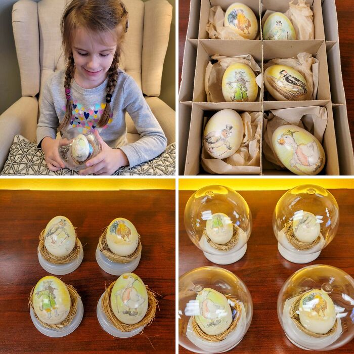 Dad Painted These Delicate Eggshells 35 Years Ago – Now Safely Passed Down