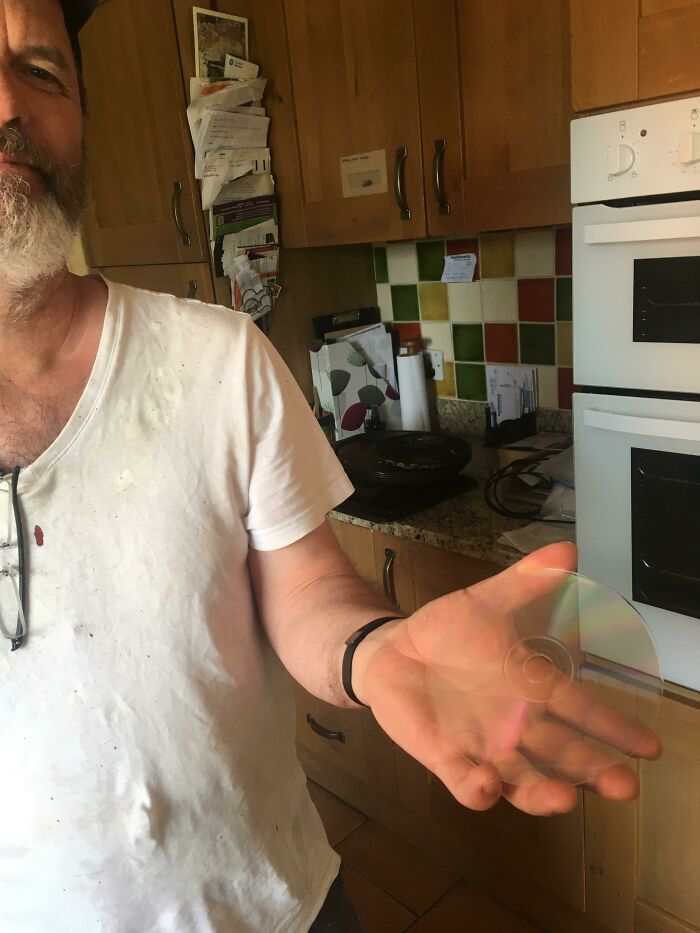 Asked Dad For A Blank CD, Got This Classic Dad Response