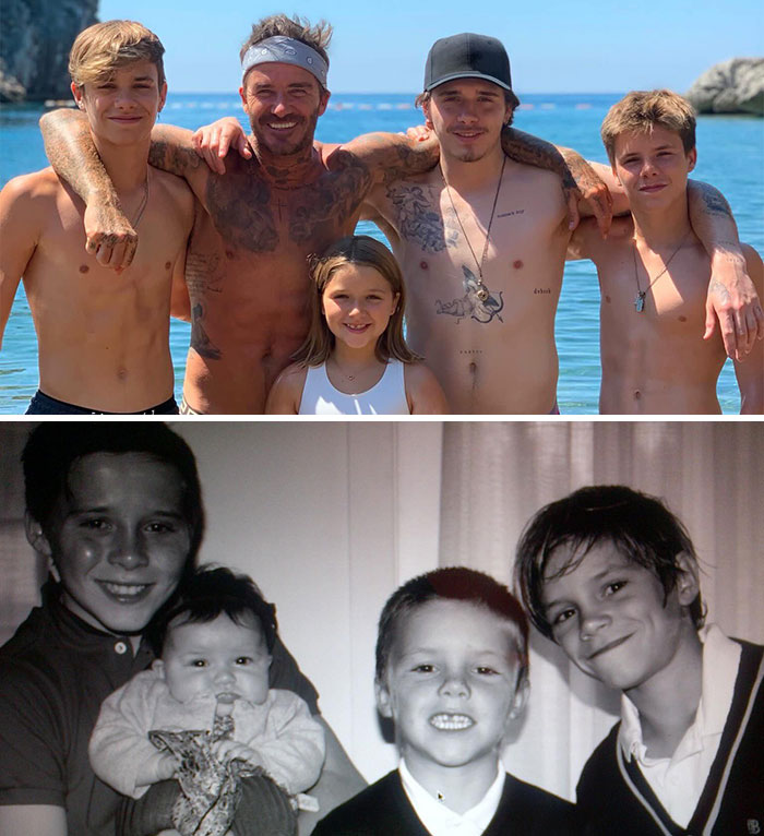 David Beckham Showed All the Love Despite Family Drama—Brooklyn Stayed Quiet