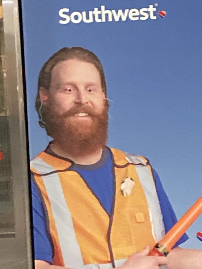 Googly Eyes Make Everything Better, Even Airport Posters