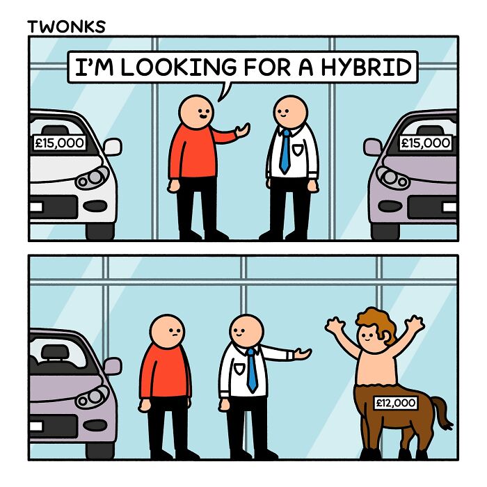 40 Comics That Are So Weirdly Funny, You'll Probably Laugh Out Loud