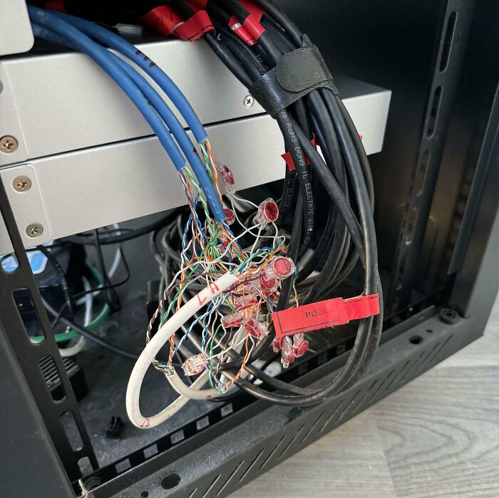 When You Let Your Electrician Wing It On Your Network
