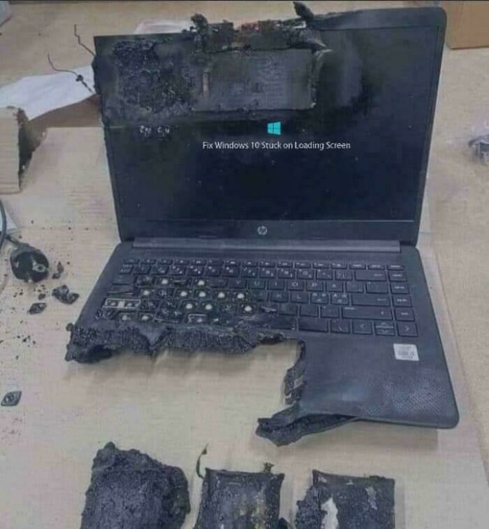 Windows Stuck on Loading Screen—Send Help!
