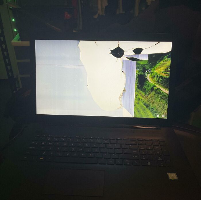 Cousin Took Out Wrath on My Laptop—Literally
