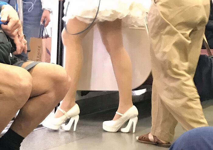 The Heel On These Heels? Yep, It’s a Heel... On a Heel.