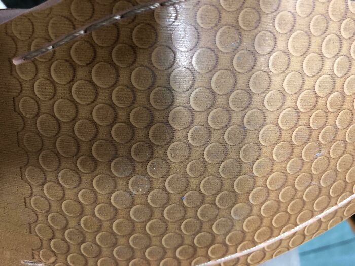 Shoes With Fake Texture Printed On—Totally Flat