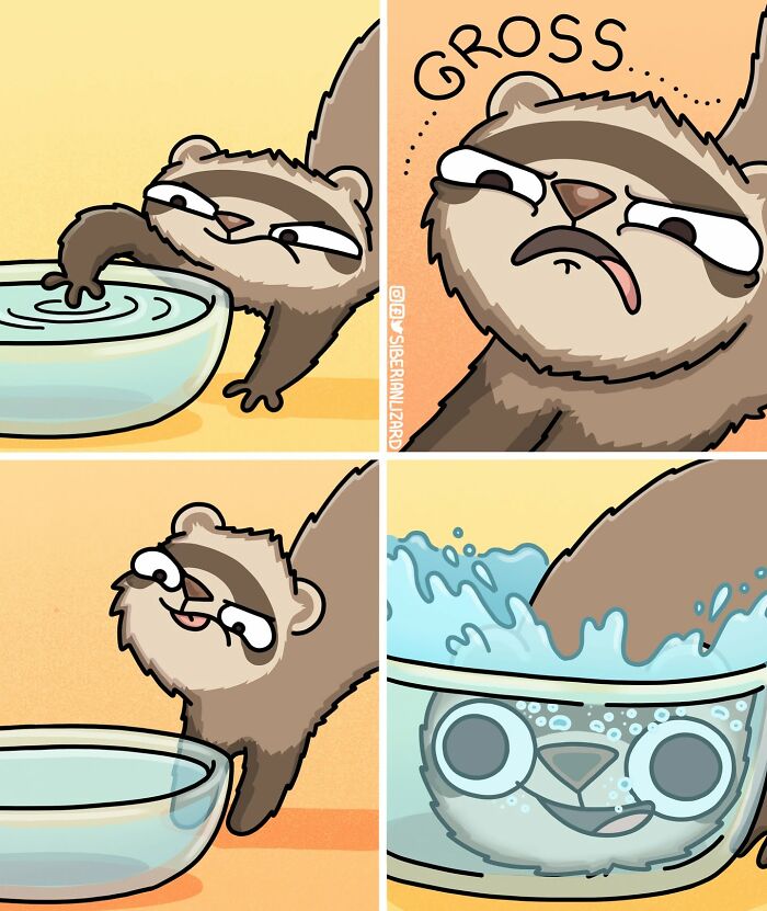Let's Dive Into 63 Hilarious Comics That Totally Nail The Ferret Life