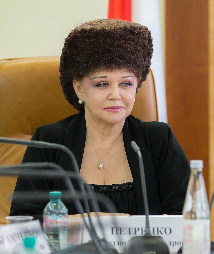 Russian Politician’s Hair That’s Politically Incorrect