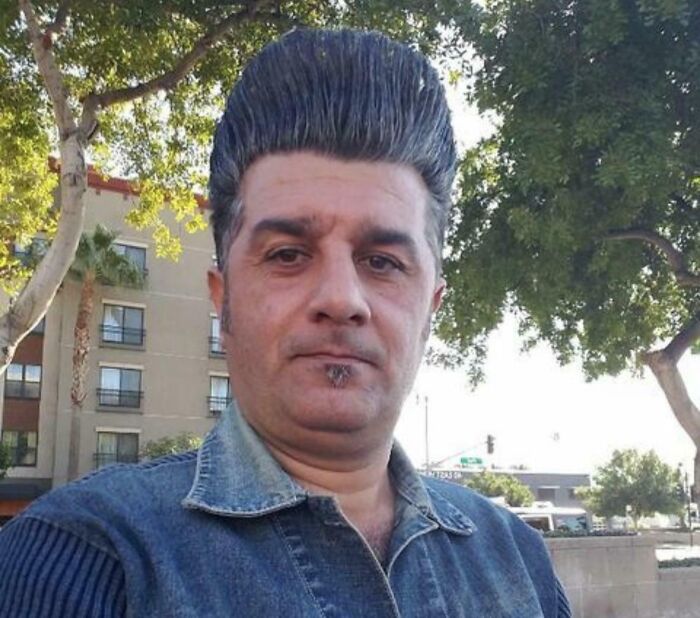 My Uber Driver’s Hair This Morning: Wild and Free
