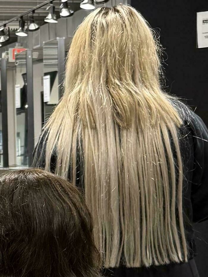 My Cosmetology Classmate Nails the Worst Hairstyle Award
