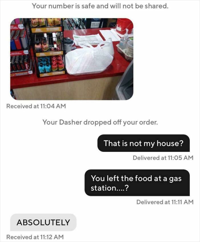 When Your Taco Order Sends You a Message You Didn't Expect