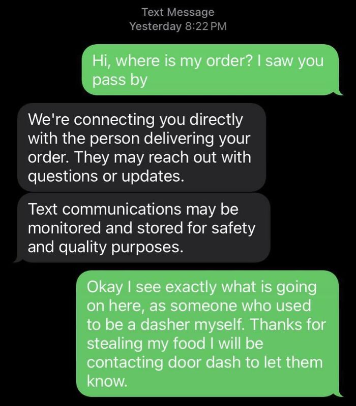 When Your Food Delivery Becomes a Runaway Show