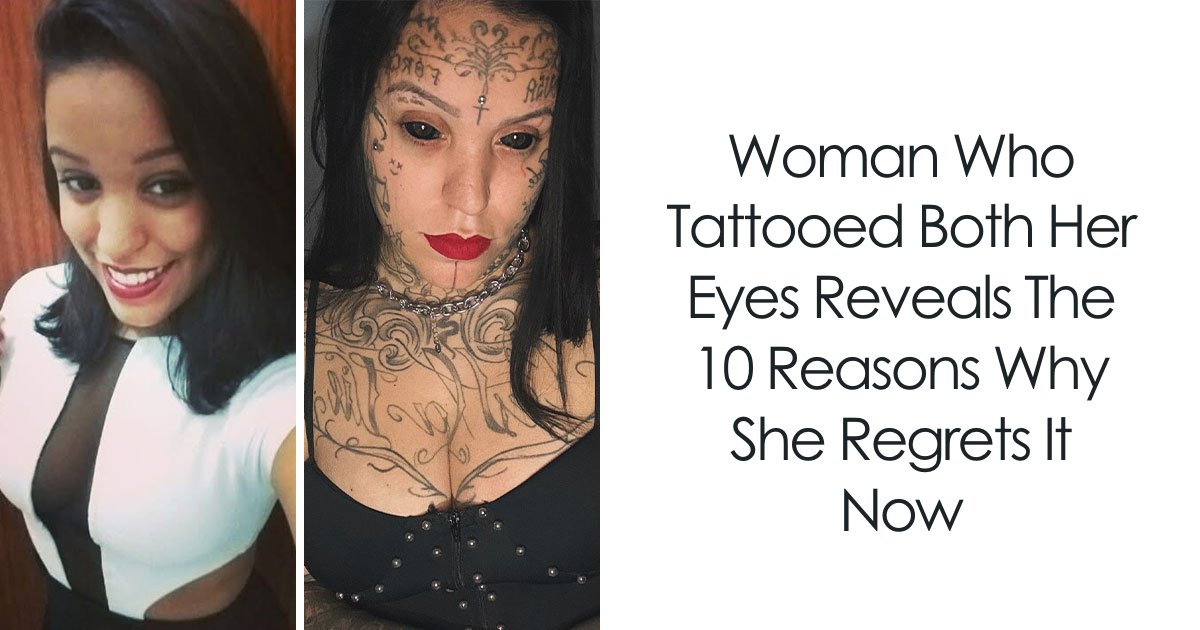 Whoa, She Inked Her Eyes! Here’s The Wild List Of Why She’s Now Telling Us Not To Do It
