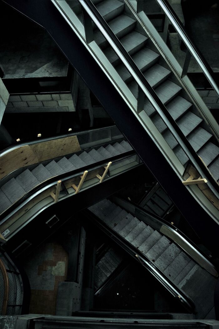 Going Down The Creepy Endless Stairwell