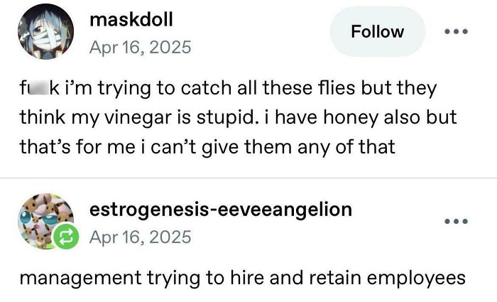 Management’s Secret Talent? Catching Flies