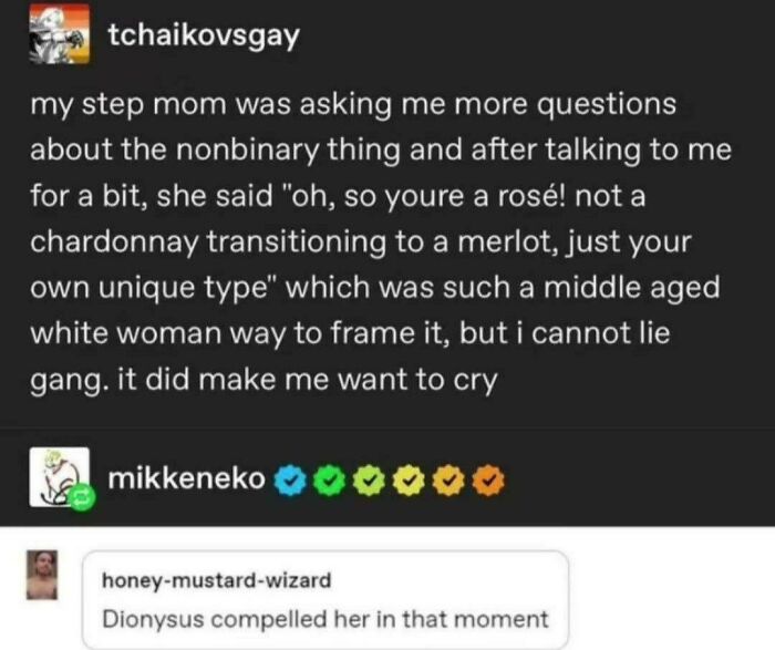 Nonbinary Wine? Okay, Sure!