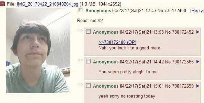 Wholesome Vibes From /B/