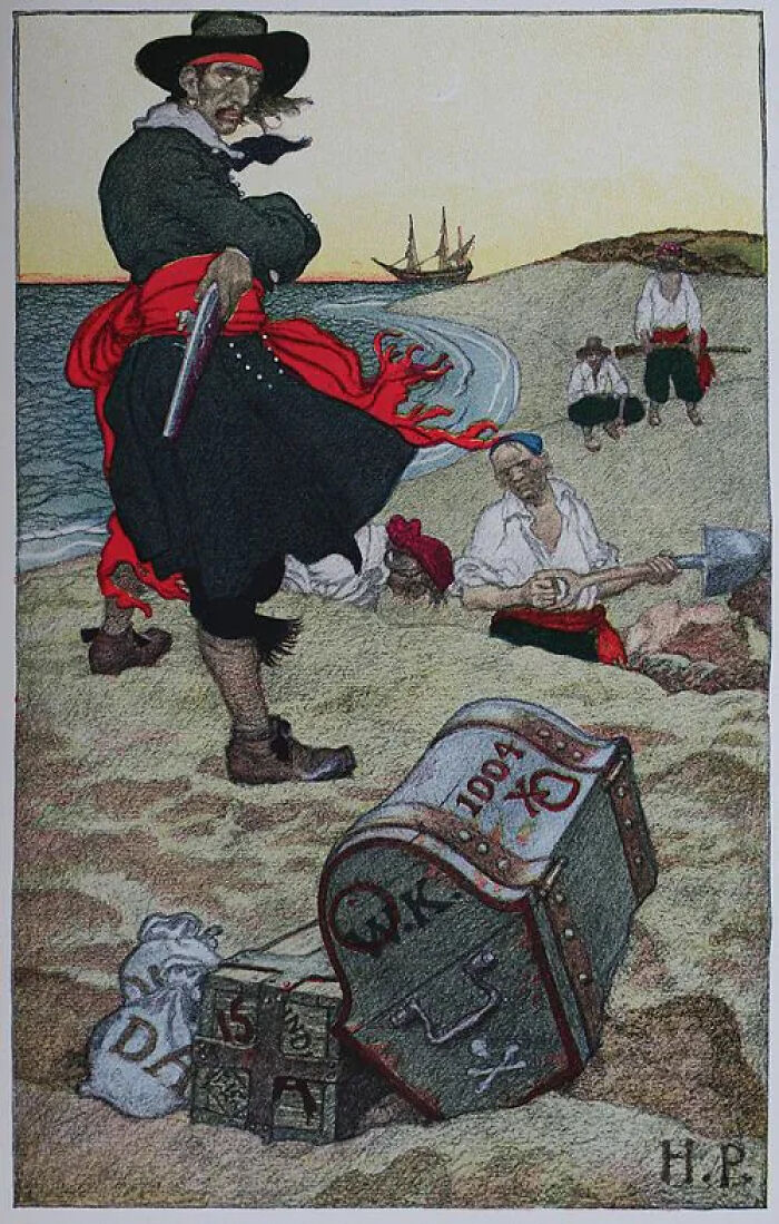 Captain Kidd’s Buried Pirate Gold: The Original Treasure Map Story