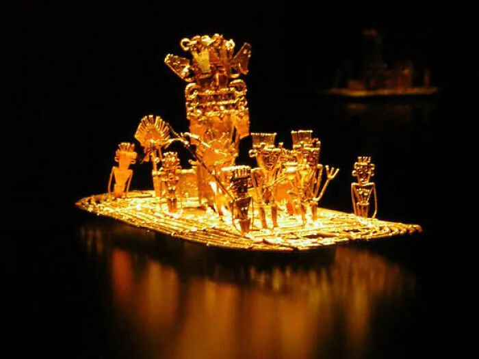 El Dorado Legend: The Sparkly Coated Chief and His Golden Lake