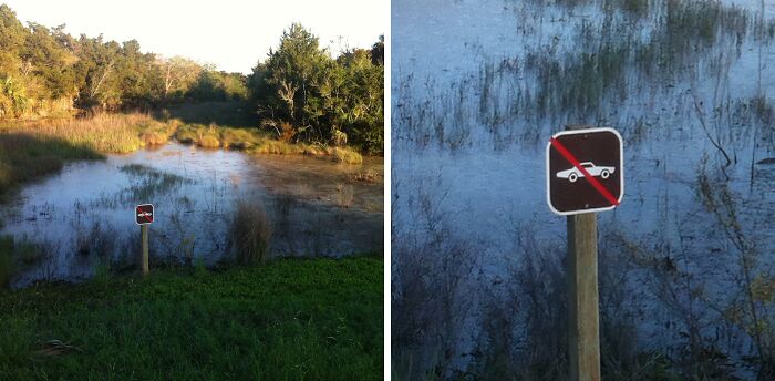 Signs On Trails That Are Way Too Honest (And Hilarious)