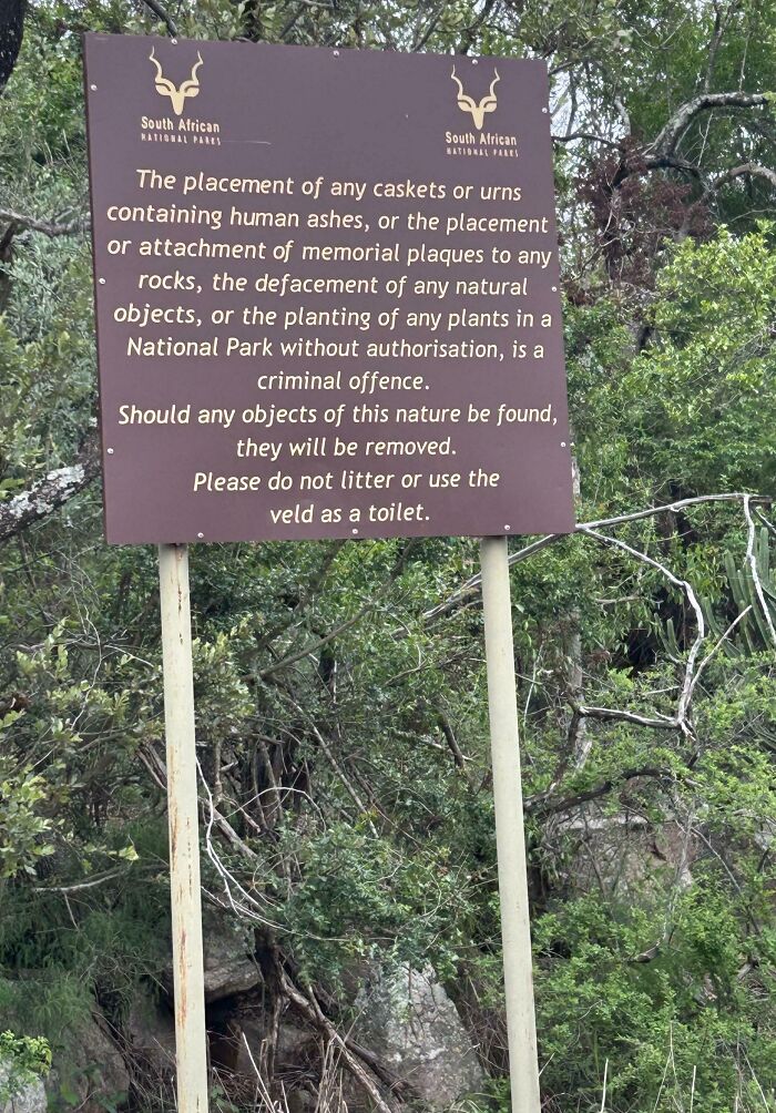 Signs On Trails That Are Way Too Honest (And Hilarious)