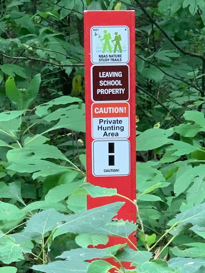 Signs On Trails That Are Way Too Honest (And Hilarious)