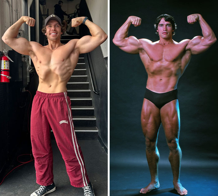 Joseph Baena & Arnold Schwarzenegger: Muscle Genes Activated