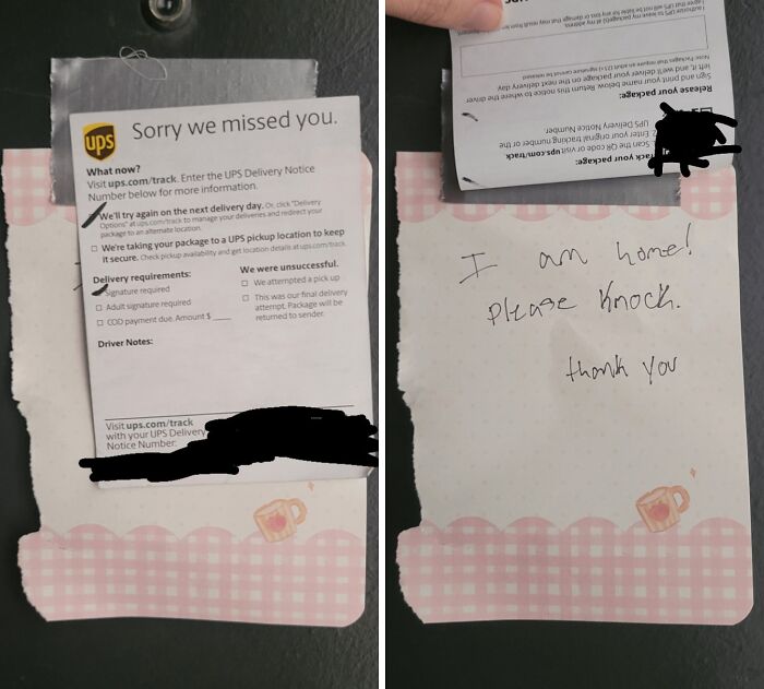 UPS Driver’s Signature Move: The Invisible Knock