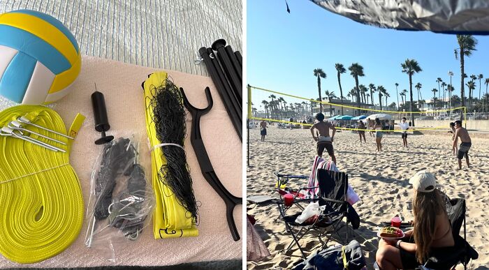 Just Add Grass And This Portable Volleyball Net To Turn Any Spot Into Game Central