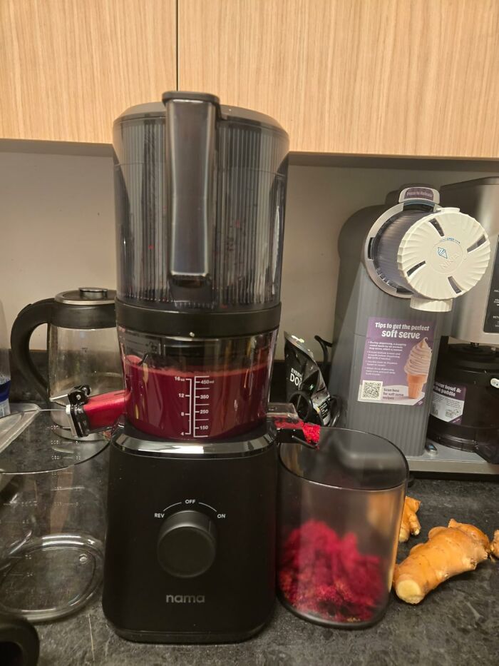 This Cold Press Juicer Actually Makes Juice That Tastes Like Real Fruit, No Joke