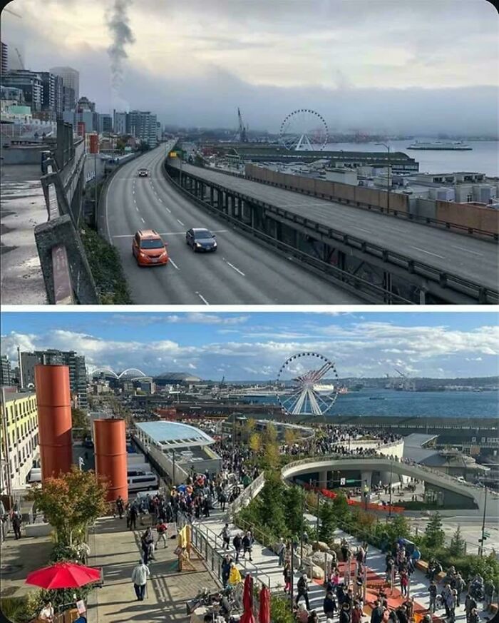 Seattle Before and After — From Then to Now!