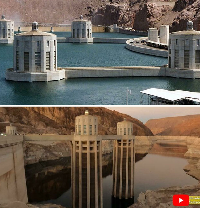 Hoover Dam Water Level: July 1983 vs. December 2022 — The Big Difference!