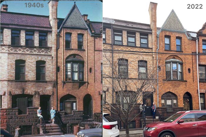 Family Reunion on the Bronx Stoop: Then & Now After 100 Years