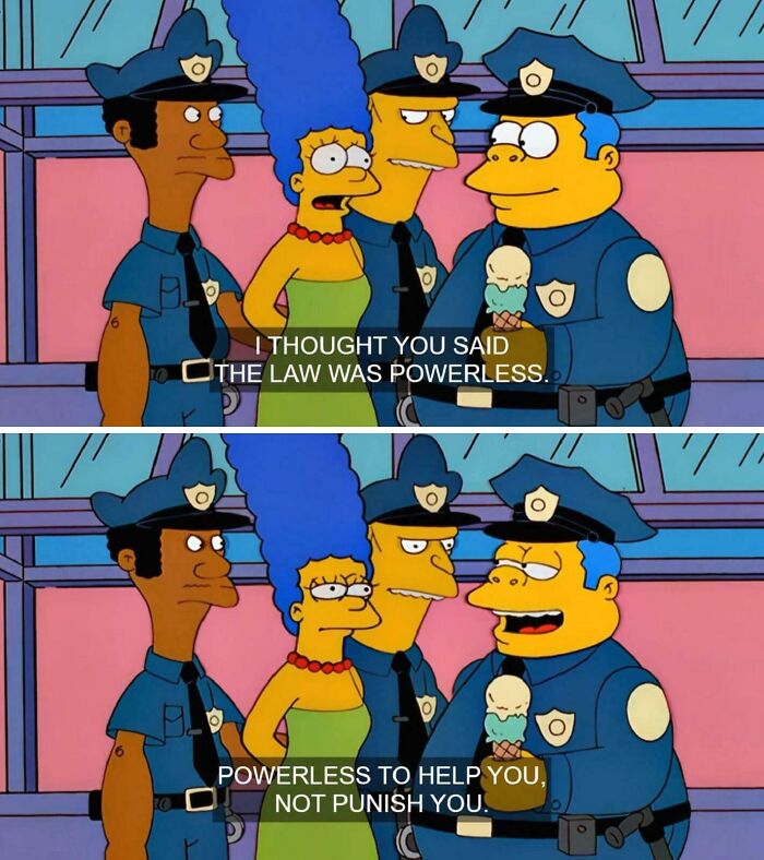 Chief Wiggum Saw It Coming