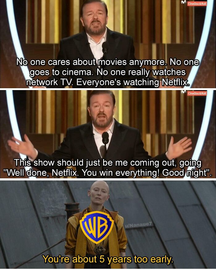 Ricky Gervais Called It