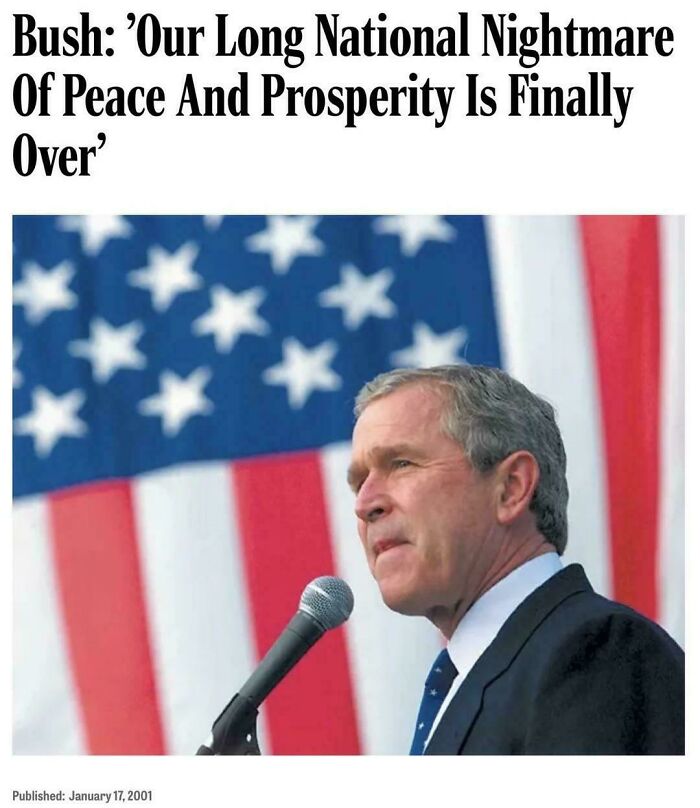 Bush Was The Nightmare All Along