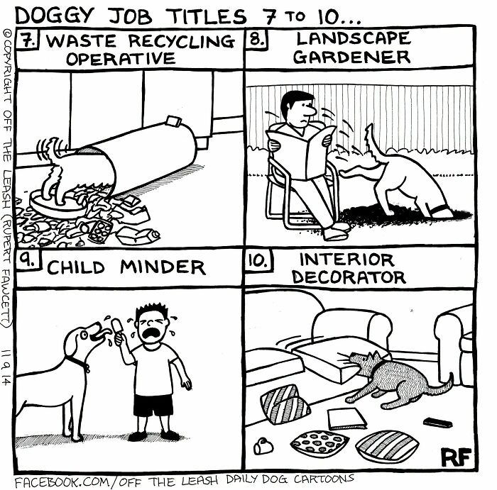33 Hilarious Dog Comics That Get What Our Pups Are Really Thinking