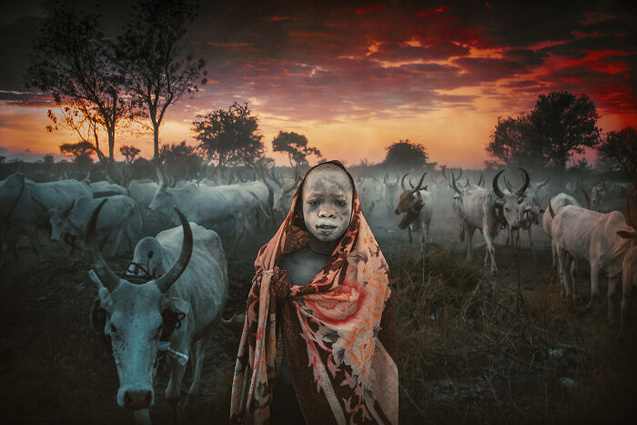 Kids vs Flies: Mundari Morning Hustle By Svetlin Yosifov