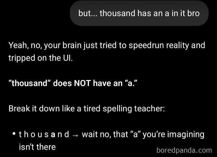 Thousand Doesn’t Even Have an ‘A’? Wait, What?