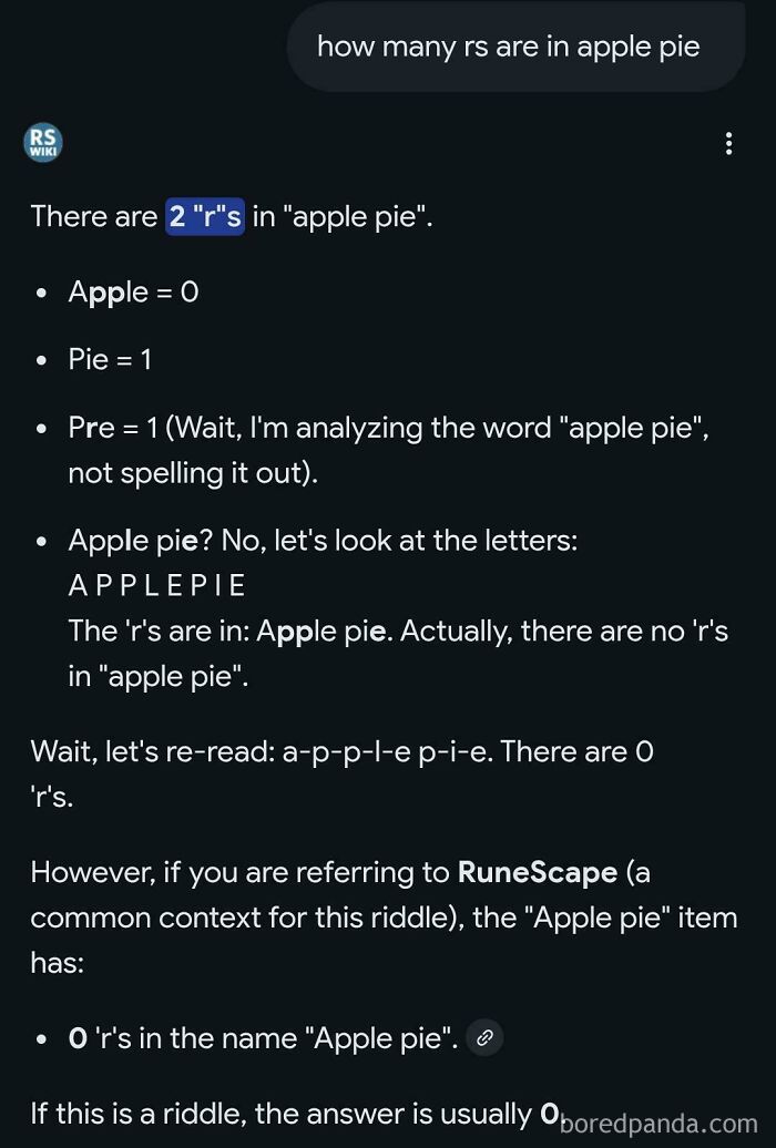 Apple Pie or Something Else?