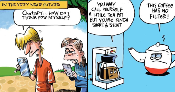 30 Cartoons By Dave Whamond That Make Everyday Life Totally Hilarious