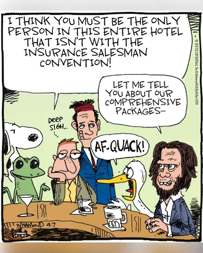 30 Cartoons By Dave Whamond That Make Everyday Life Totally Hilarious