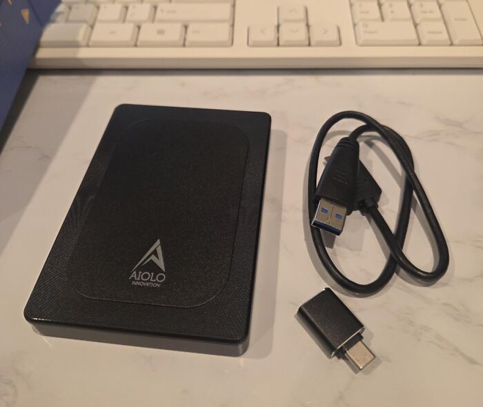 Don’t Risk Losing It All—This 500GB External Hard Drive Has Your Back
