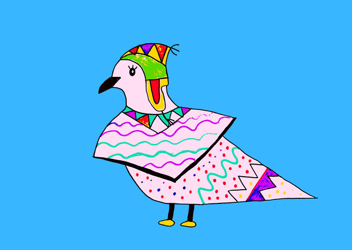 This Artist Turned A Dove Rescue Into A Whimsical Bird Party You’ve Gotta See