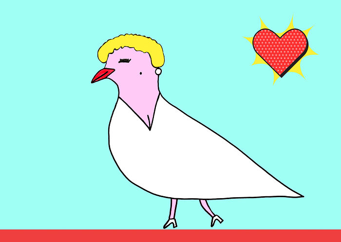 This Artist Turned A Dove Rescue Into A Whimsical Bird Party You’ve Gotta See