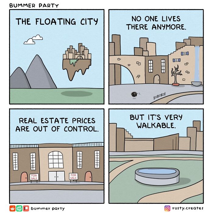 31 Comics By Rusty Epstein That Make Everyday Weirdness Way More Fun