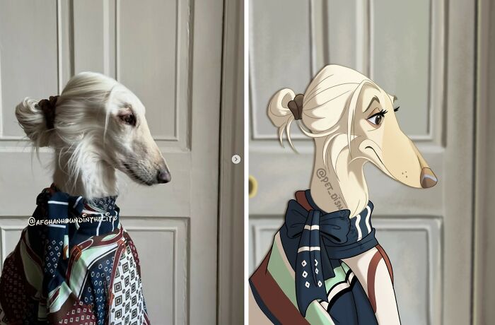 People Keep Sending Their Pets to This Artist Who Turns Them Into Disney Magic (28 New Pics!)