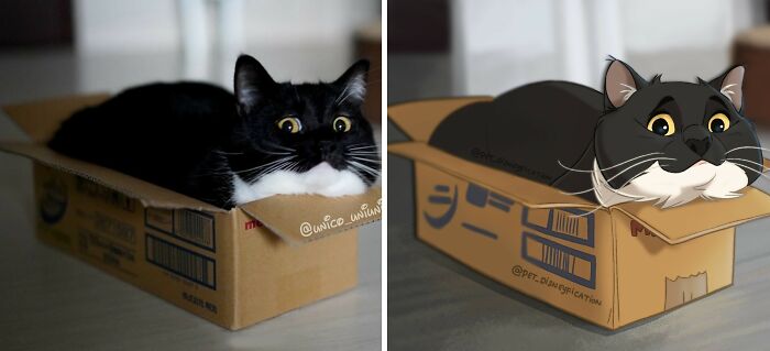 People Keep Sending Their Pets to This Artist Who Turns Them Into Disney Magic (28 New Pics!)