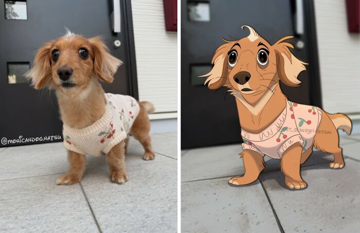 People Keep Sending Their Pets to This Artist Who Turns Them Into Disney Magic (28 New Pics!)